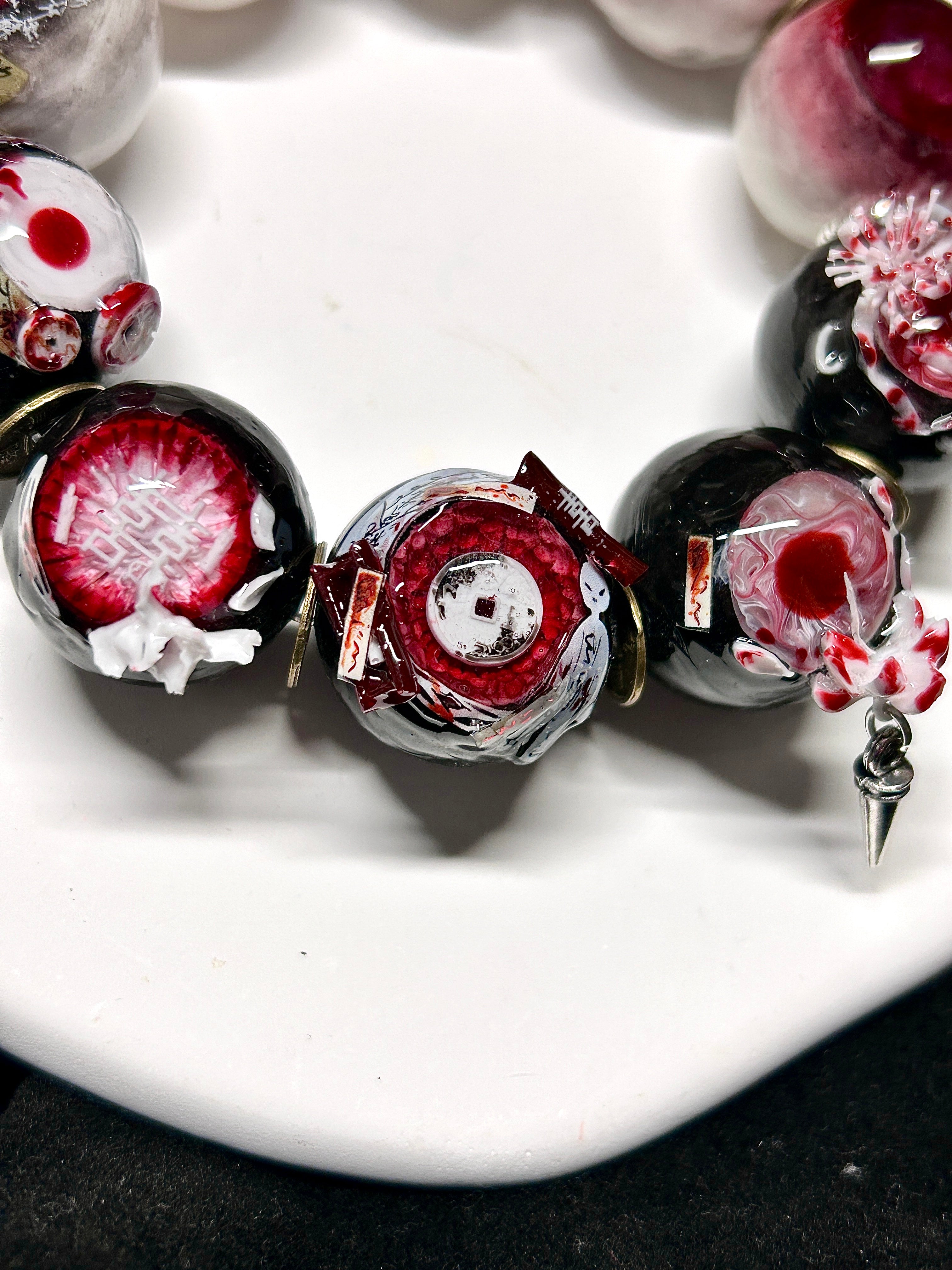 Cthulhu Eye - Dark Gaze Bracelet - Cthulhu Eye - Dark Gaze Bracelet - Default Title by CRUXJEWELRY