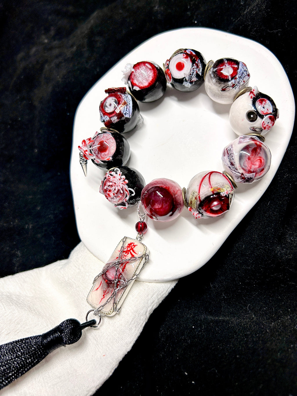 Cthulhu Eye - Dark Gaze Bracelet - Cthulhu Eye - Dark Gaze Bracelet - Default Title by CRUXJEWELRY