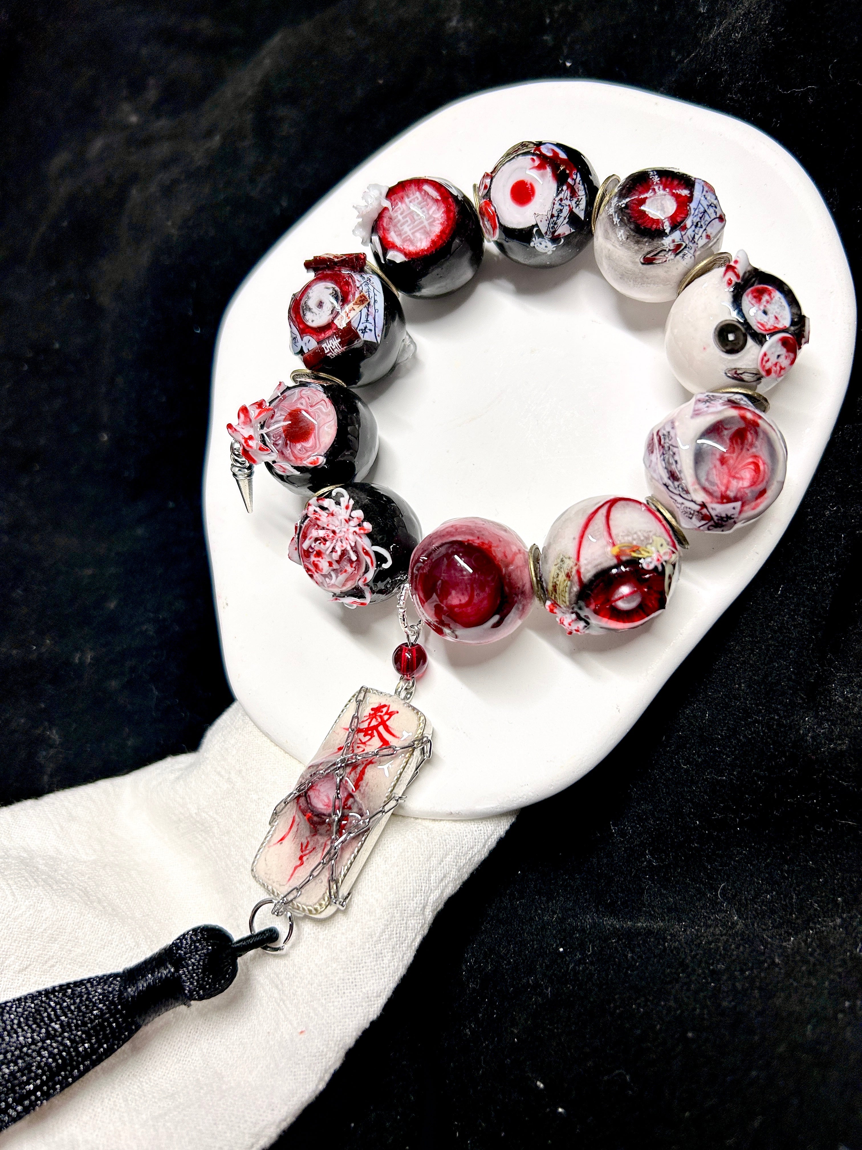 Cthulhu Eye - Dark Gaze Bracelet - Cthulhu Eye - Dark Gaze Bracelet - Default Title by CRUXJEWELRY