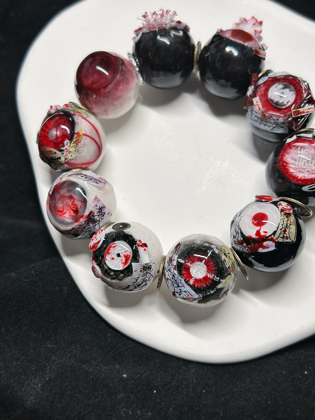 Cthulhu Eye - Dark Gaze Bracelet - Cthulhu Eye - Dark Gaze Bracelet - Default Title by CRUXJEWELRY