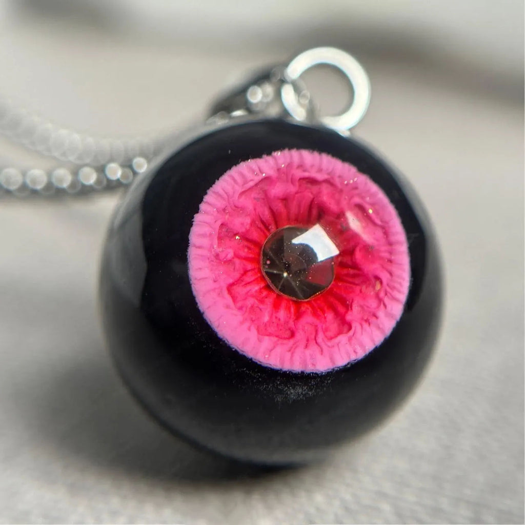 Œil de Cthulhu - Collier à double pupille sanglante