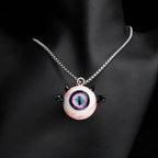 Cthulhu-Auge – Halskette mit blutiger Doppelpupille