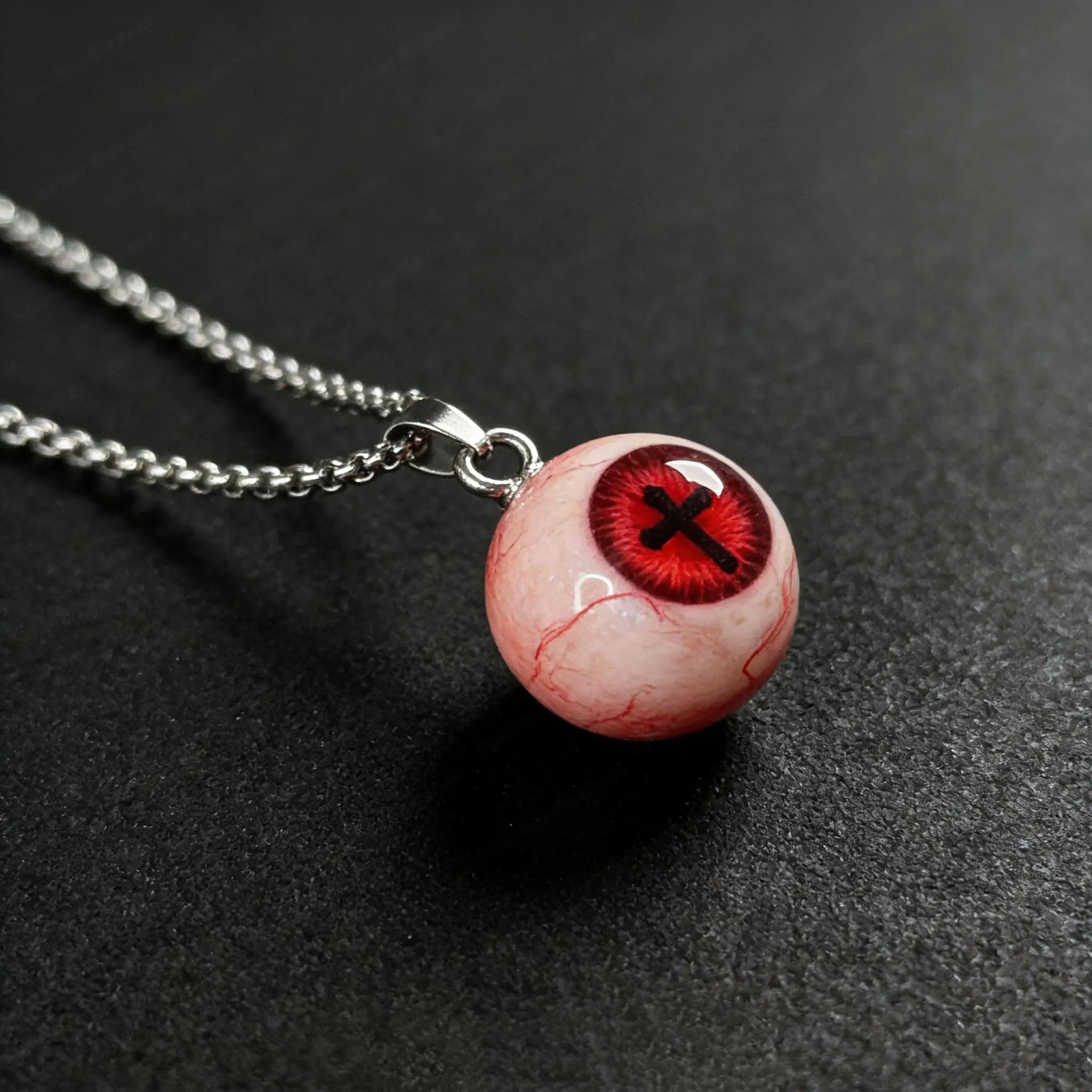 "Ocular Powers" Mixed Pupil Necklace Collection - Cross, Sage & Beast