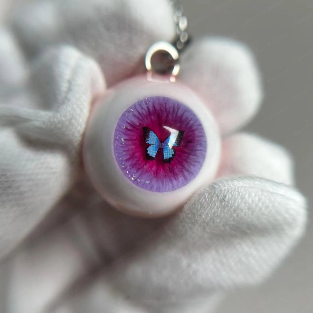 Œil de Cthulhu - Collier à double pupille sanglante