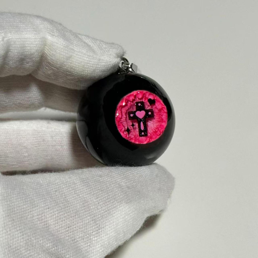 Œil de Cthulhu - Collier à double pupille sanglante