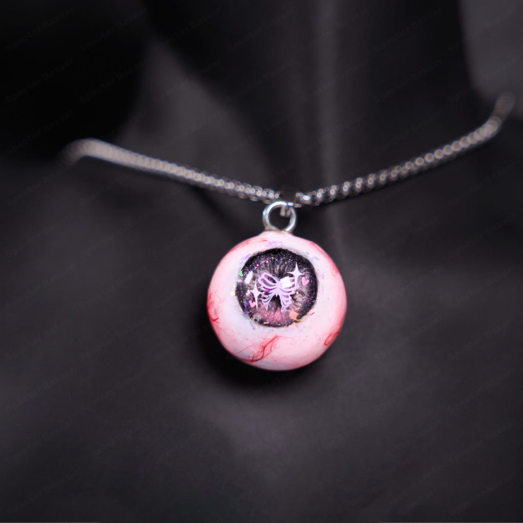 Œil de Cthulhu - Collier à double pupille sanglante