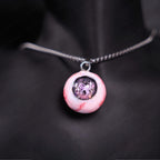 Œil de Cthulhu - Collier à double pupille sanglante