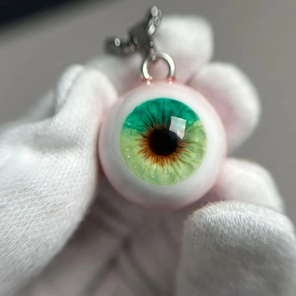 Œil de Cthulhu - Collier à double pupille sanglante