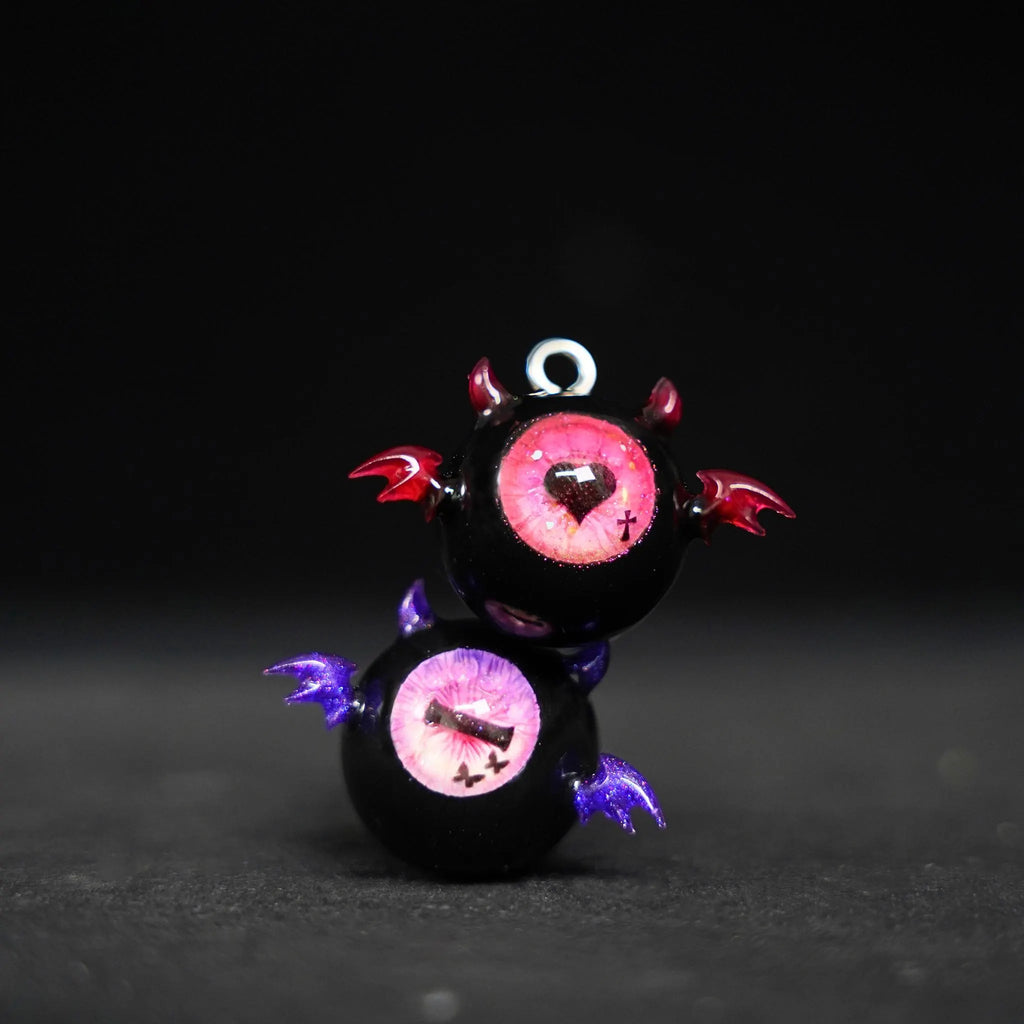 Œil de Cthulhu - Collier à double pupille sanglante