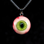 Cthulhu-Auge – Halskette mit blutiger Doppelpupille