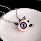 Cthulhu-Auge – Halskette mit blutiger Doppelpupille