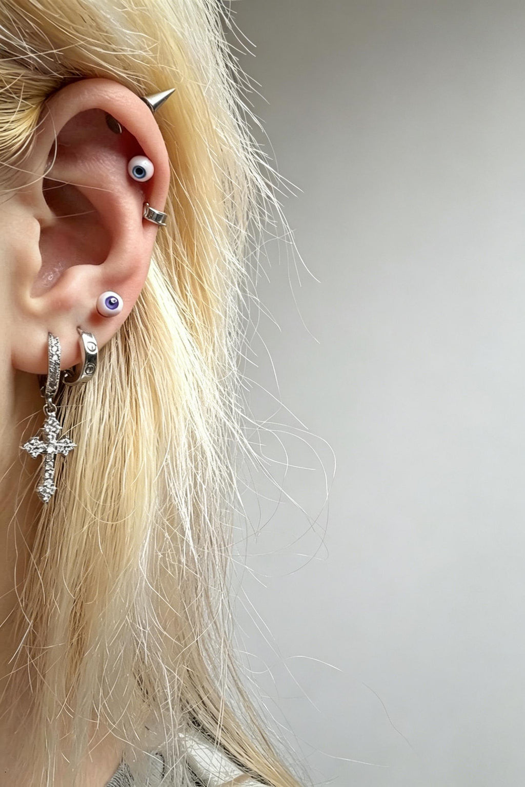 Cthulhu Eye - Basic Solid Iris Eyeball | Ear/Tongue/Lip Studs