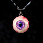Cthulhu-Auge – Halskette mit blutiger Doppelpupille