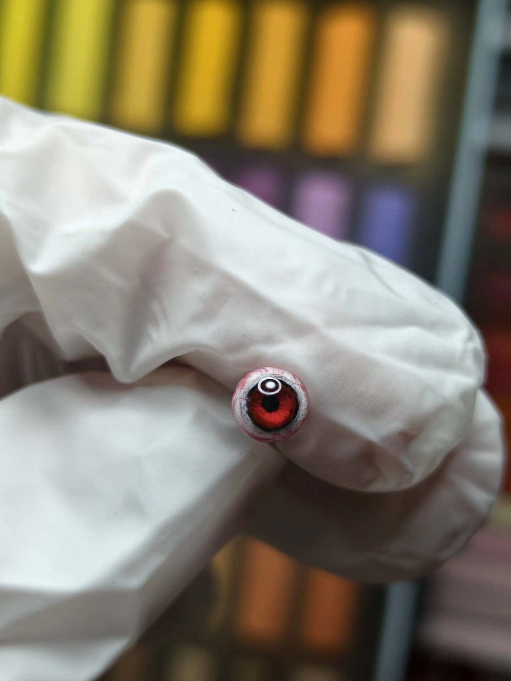 Cthulhu-Auge – Herz &amp; Kreuz | Ohr-/Lippen-/Zungenstecker 