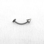 Flat Back Spike Titanium Studs - Flat Back Spike Titanium Studs - 4mm / 6mm by CRUXJEWELRY