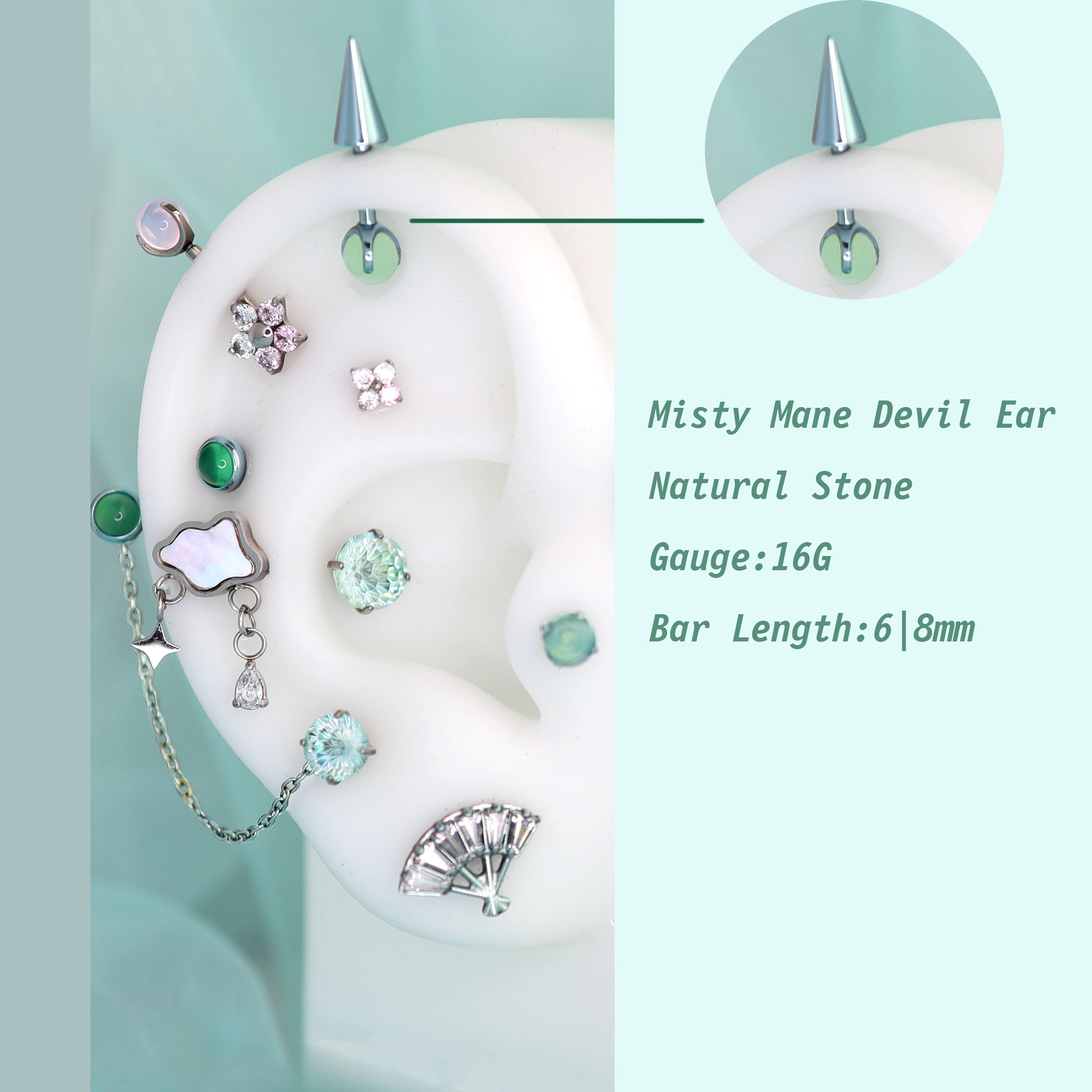 MLP Mistmane Series Ear Accessories Set