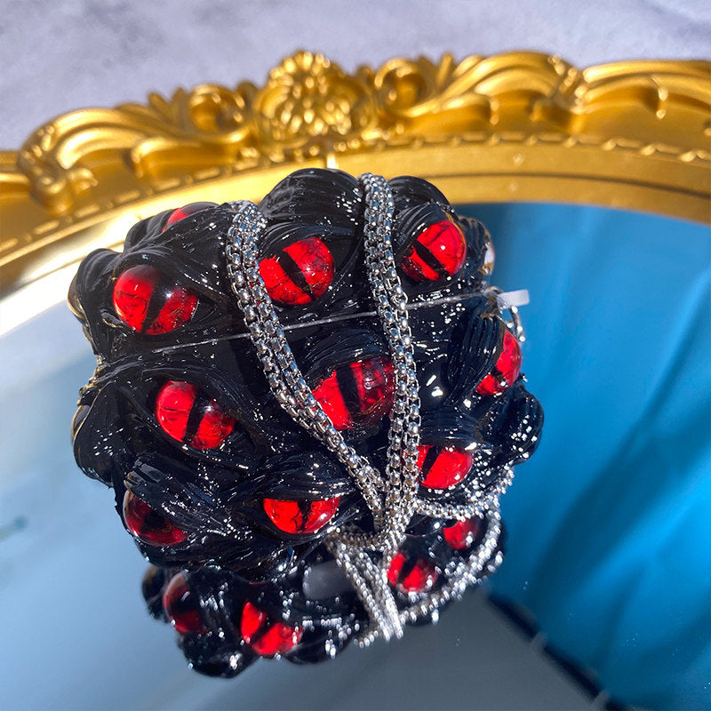 "Pocket Monster" 3D Multi-Eye AirPods Case | Handmade Horror Gore & Glow Texture Cover