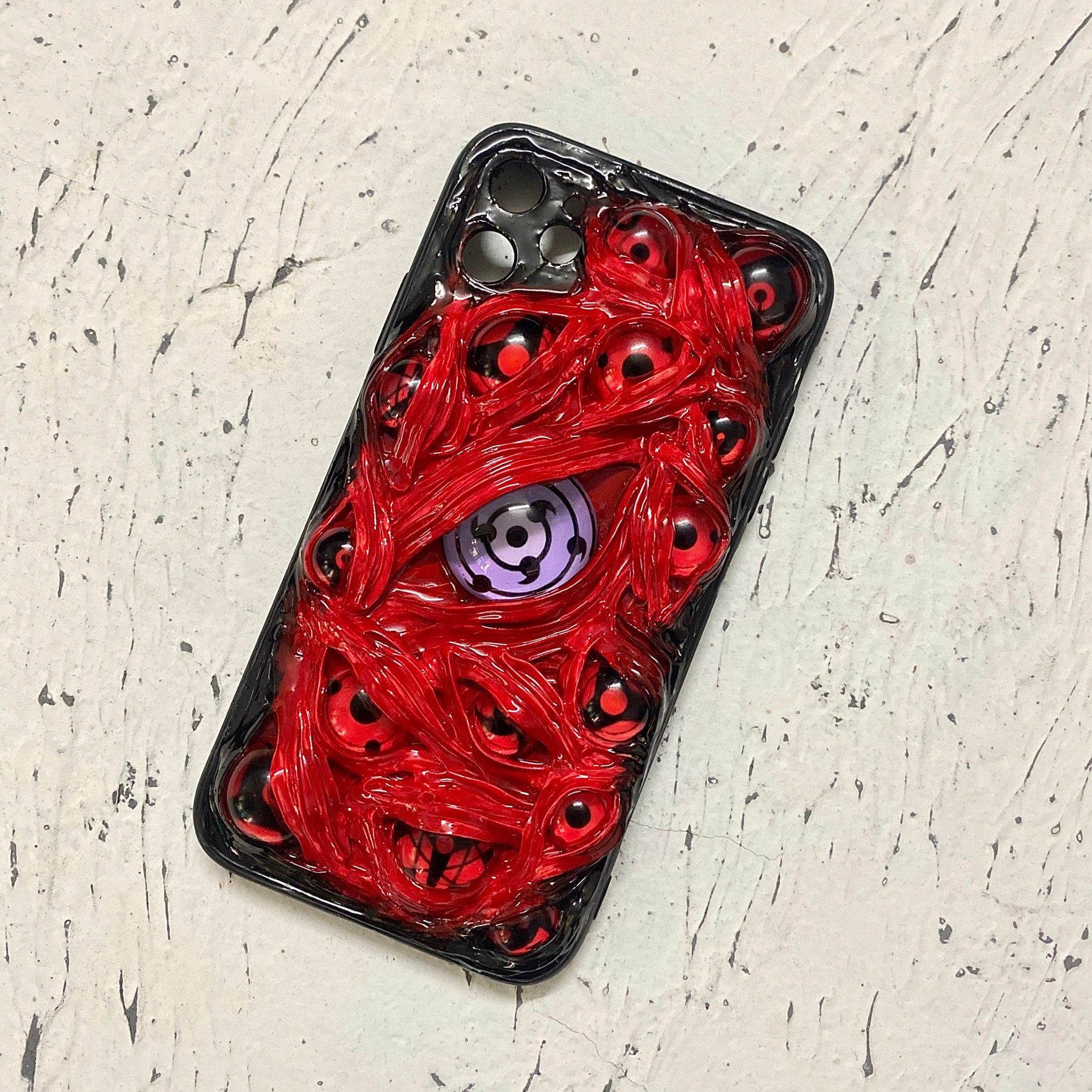 "Thousand Eyes" Cthulhu Monster 3D Phone Case | Textured Creepy Cute Cover