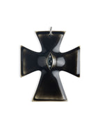 Cthulhu-Auge – Halskette mit blutiger Doppelpupille