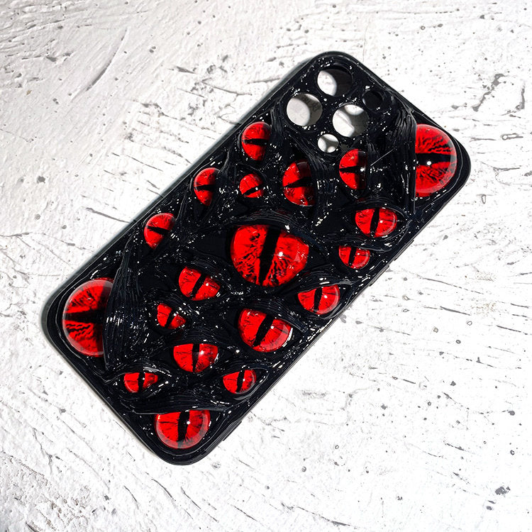 Eldritch Skin: The Watcher - 3D Cthulhu Eyeball Case(6 Glow Styles)