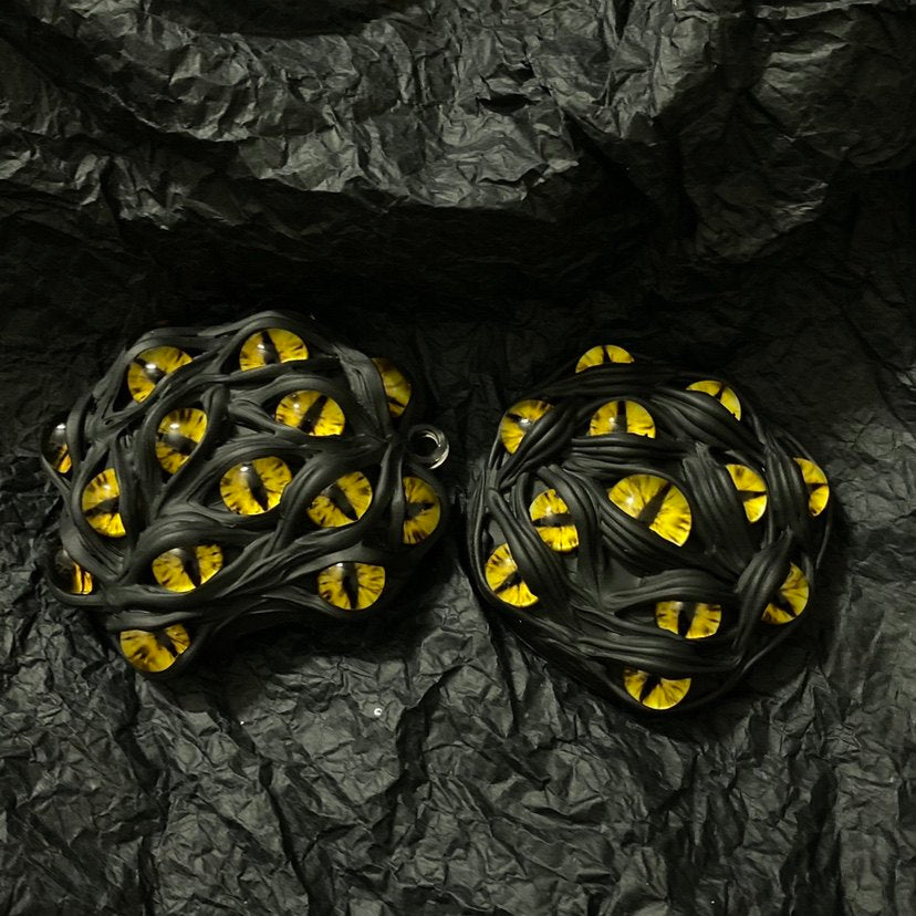 "Pocket Monster" 3D Multi-Eye AirPods Case | Handmade Horror Gore & Glow Texture Cover