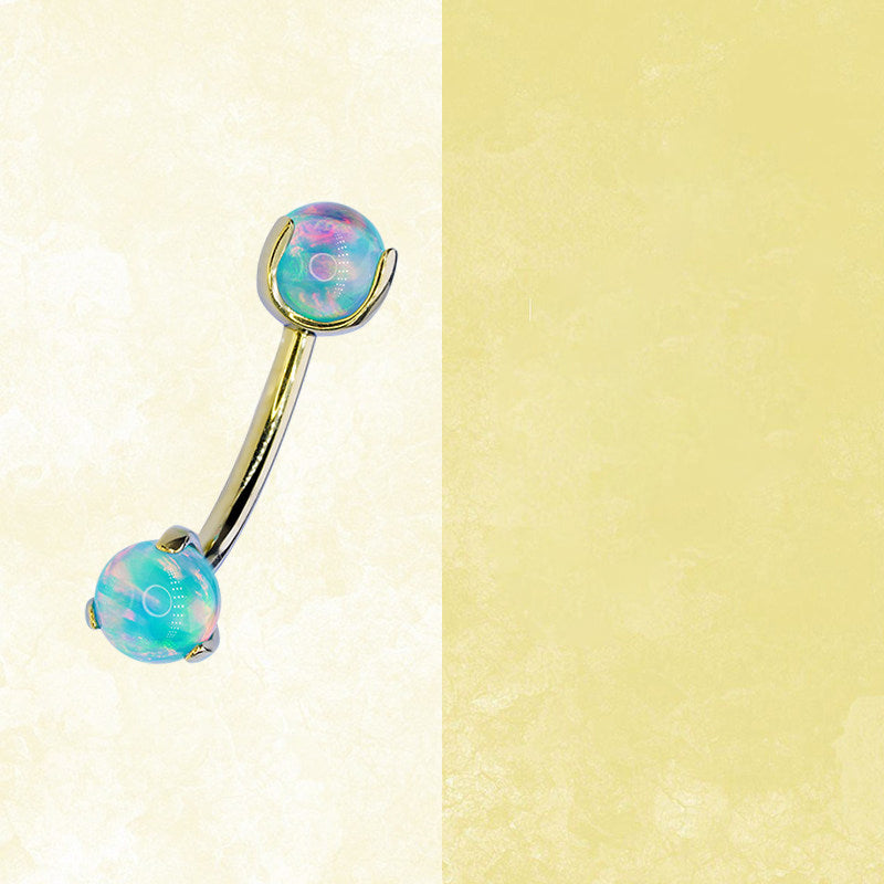 Opal Demon Spike Titan-Knorpelstecker mit Innengewinde 