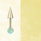Opal Demon Spike Titan-Knorpelstecker mit Innengewinde 