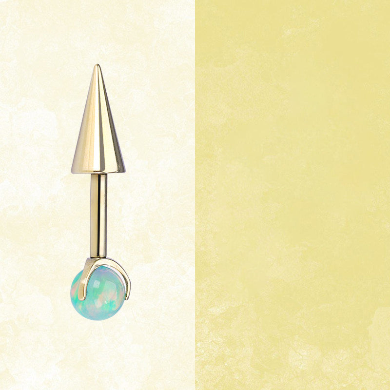 Opal Demon Spike Titan-Knorpelstecker mit Innengewinde 