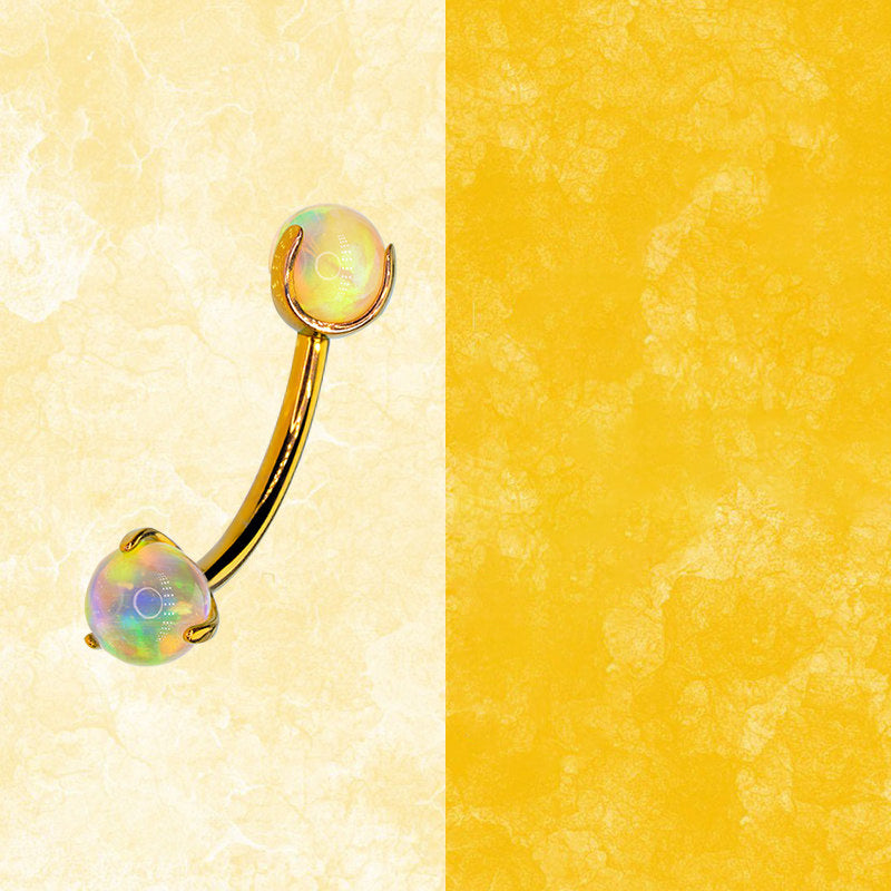 Opal Demon Spike Titan-Knorpelstecker mit Innengewinde 