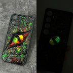 "Elemental Chaos" Marbled Dragon Eye 3D Phone Case | Swirling Texture Resin Cover