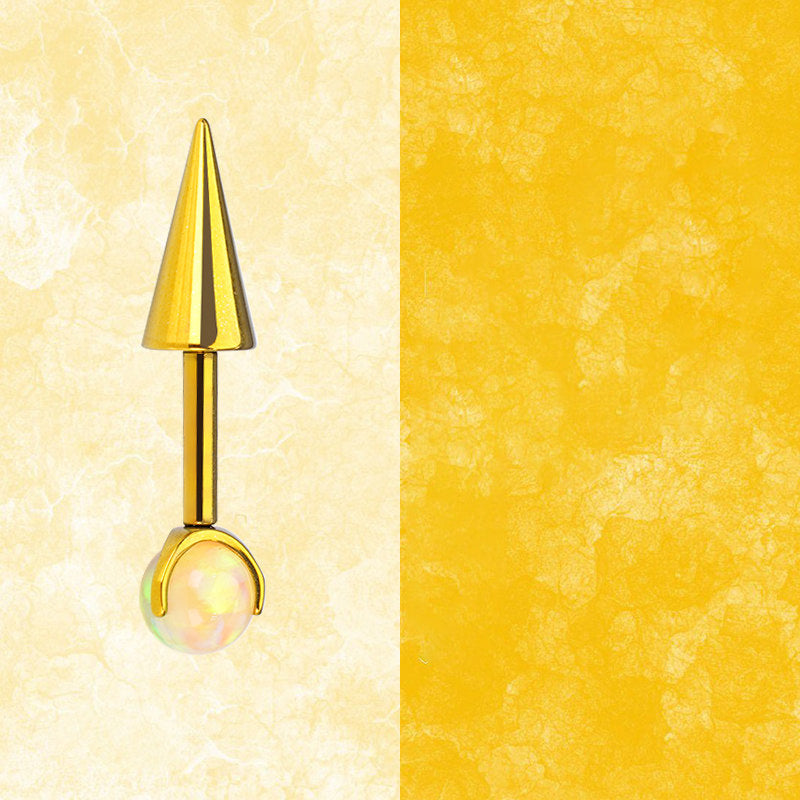Opal Demon Spike Titan-Knorpelstecker mit Innengewinde 