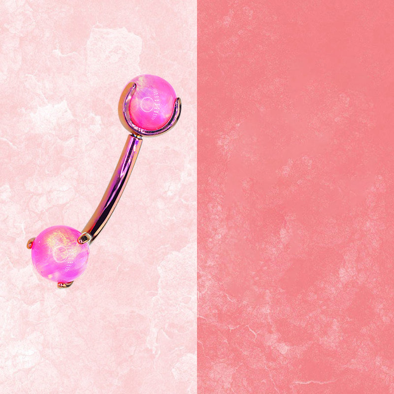 Opal Demon Spike Titan-Knorpelstecker mit Innengewinde 