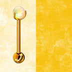 Clous de cartilage en titane à filetage interne Opal Demon Spike 