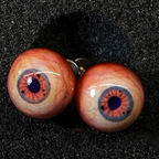 Œil de Cthulhu - Regard bleu et vert | Piercings oreilles/lèvres/langue 