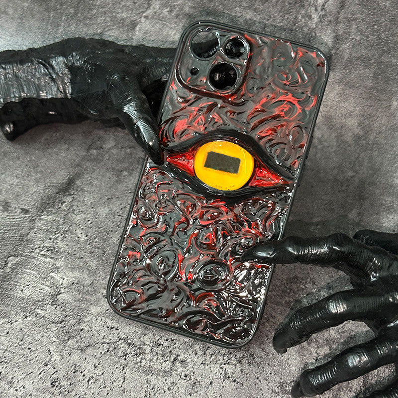 "Thousand Eyes" Cthulhu Monster 3D Phone Case | Textured Creepy Cute Cover