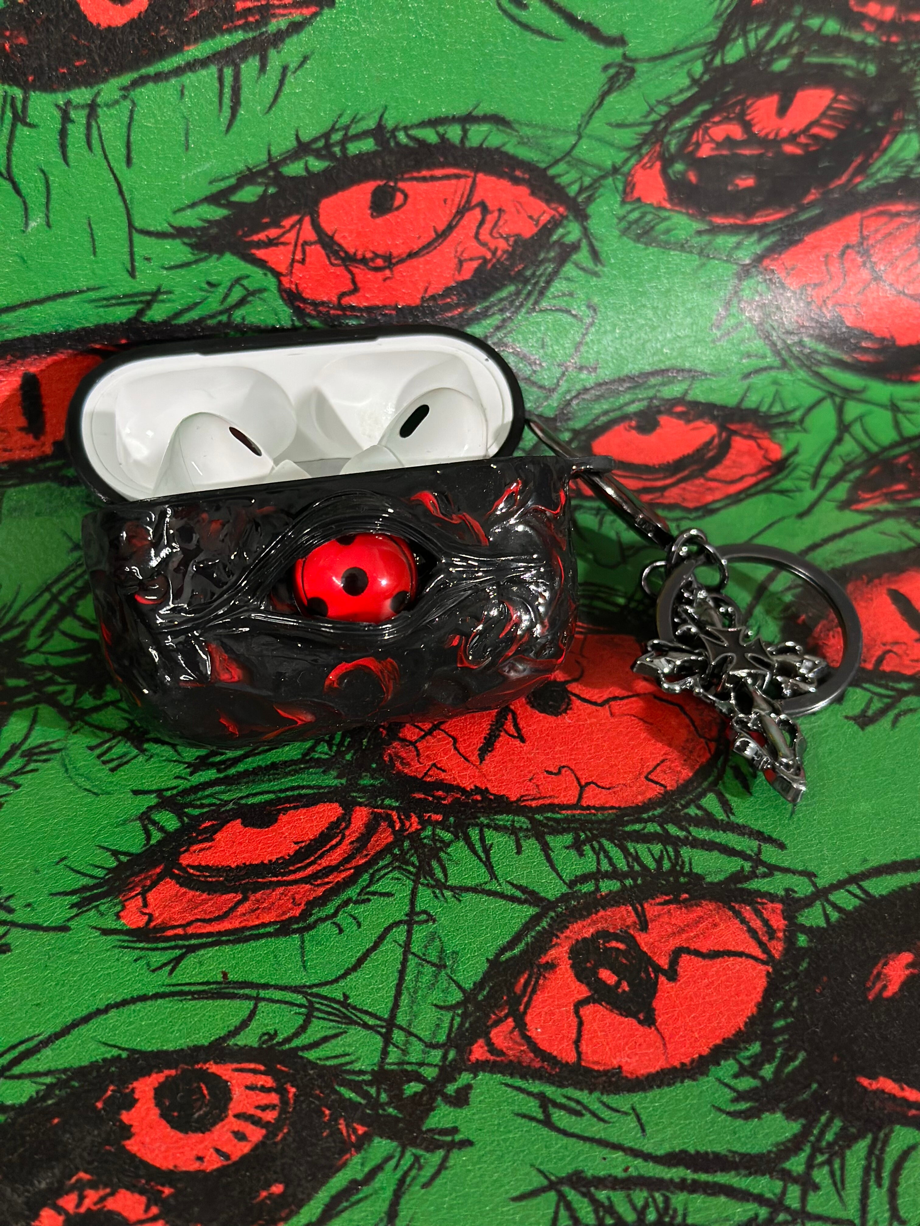 "Uchiha Legacy" Glow in the Dark Sharingan Phone Case | Itachi, Sasuke, Madara & Obito Mangekyou Eyes