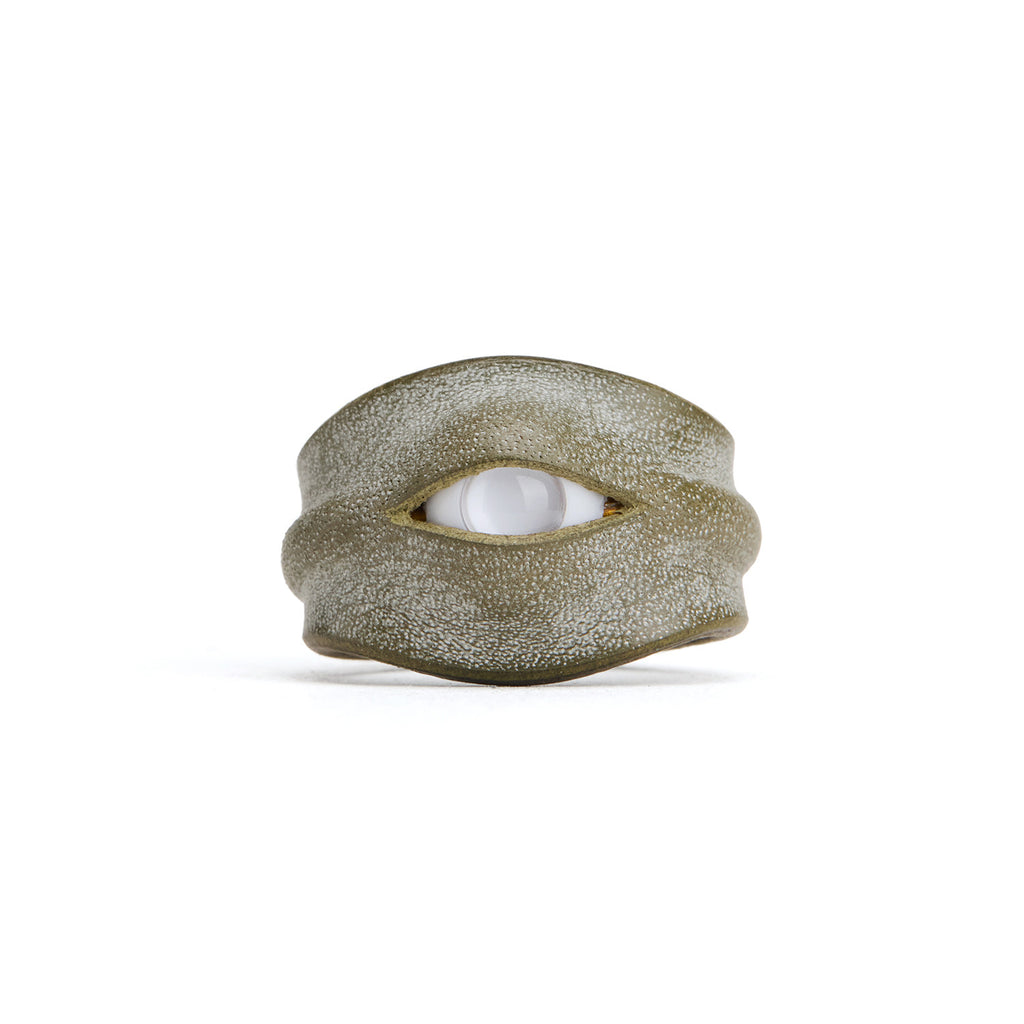 Hyper-realistic Resin Eye Ring - Available in 16+ Colors | Gothic Body Horror Jewelry product image 3
