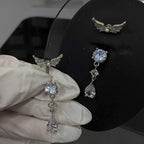 Angel Wing Titanium Belly Ring detail 3