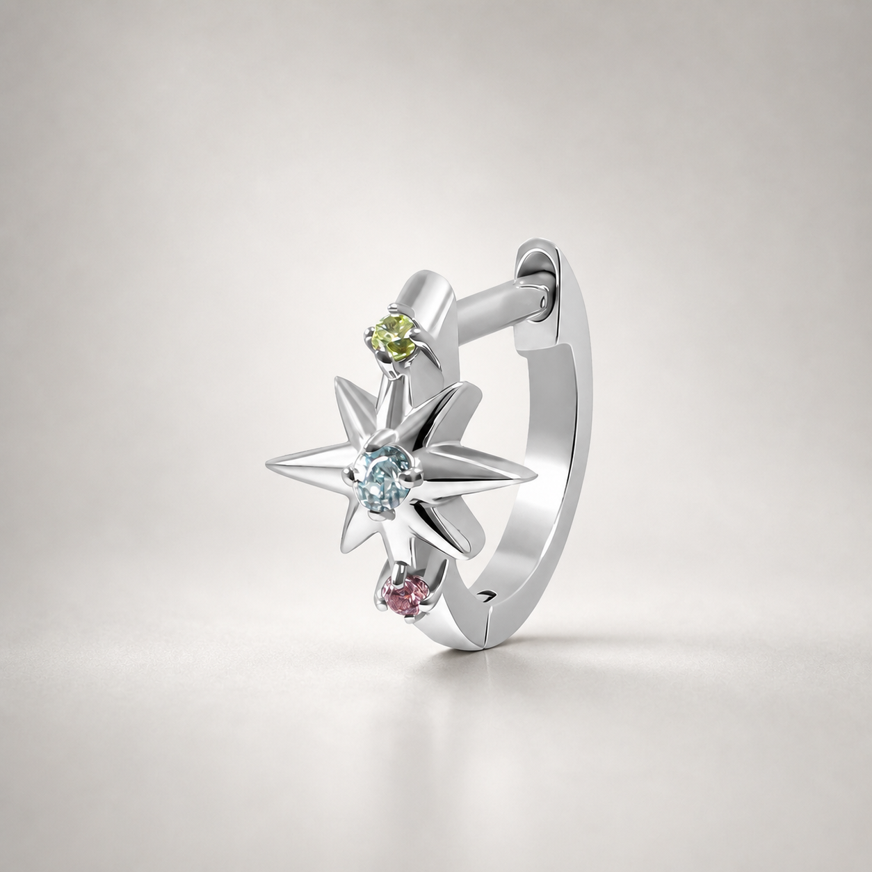 Titanium Starburst Septum Clicker