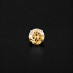 Champagne Gold Moissanite Flat Back Stud - product image 6
