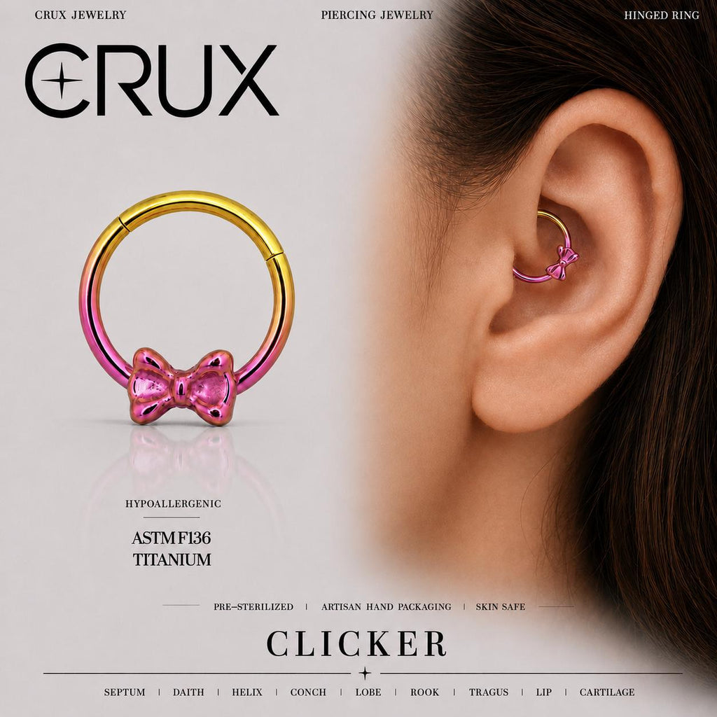 Titanium Bow Septum Clicker
