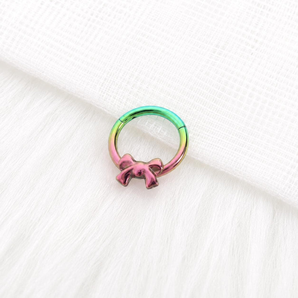 Titanium Bow Septum Clicker detail 5
