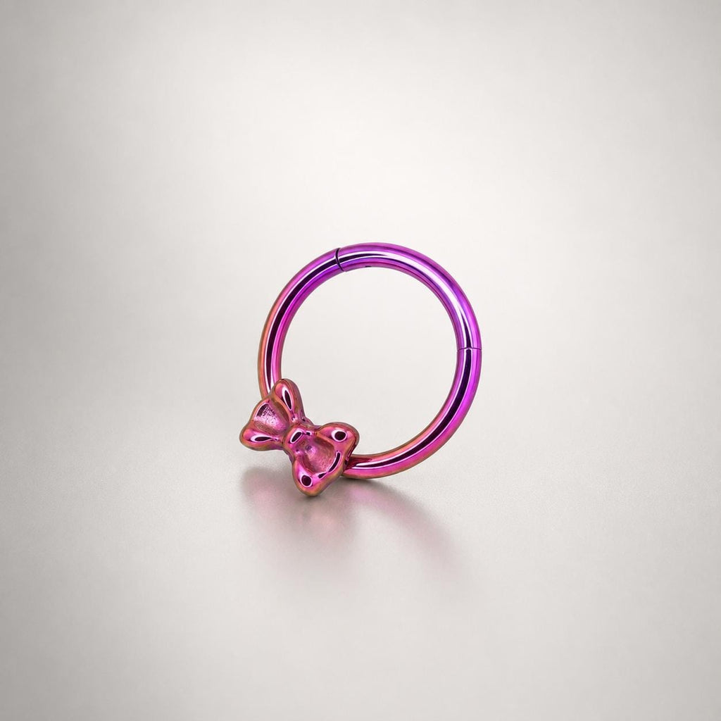 Titanium Bow Septum Clicker detail 10