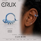 Titanium Fishbone Septum Clicker
