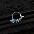 Titanium Fishbone Septum Clicker detail 5