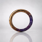 Titanium Iridescent Faceted Septum Clicker detail 5