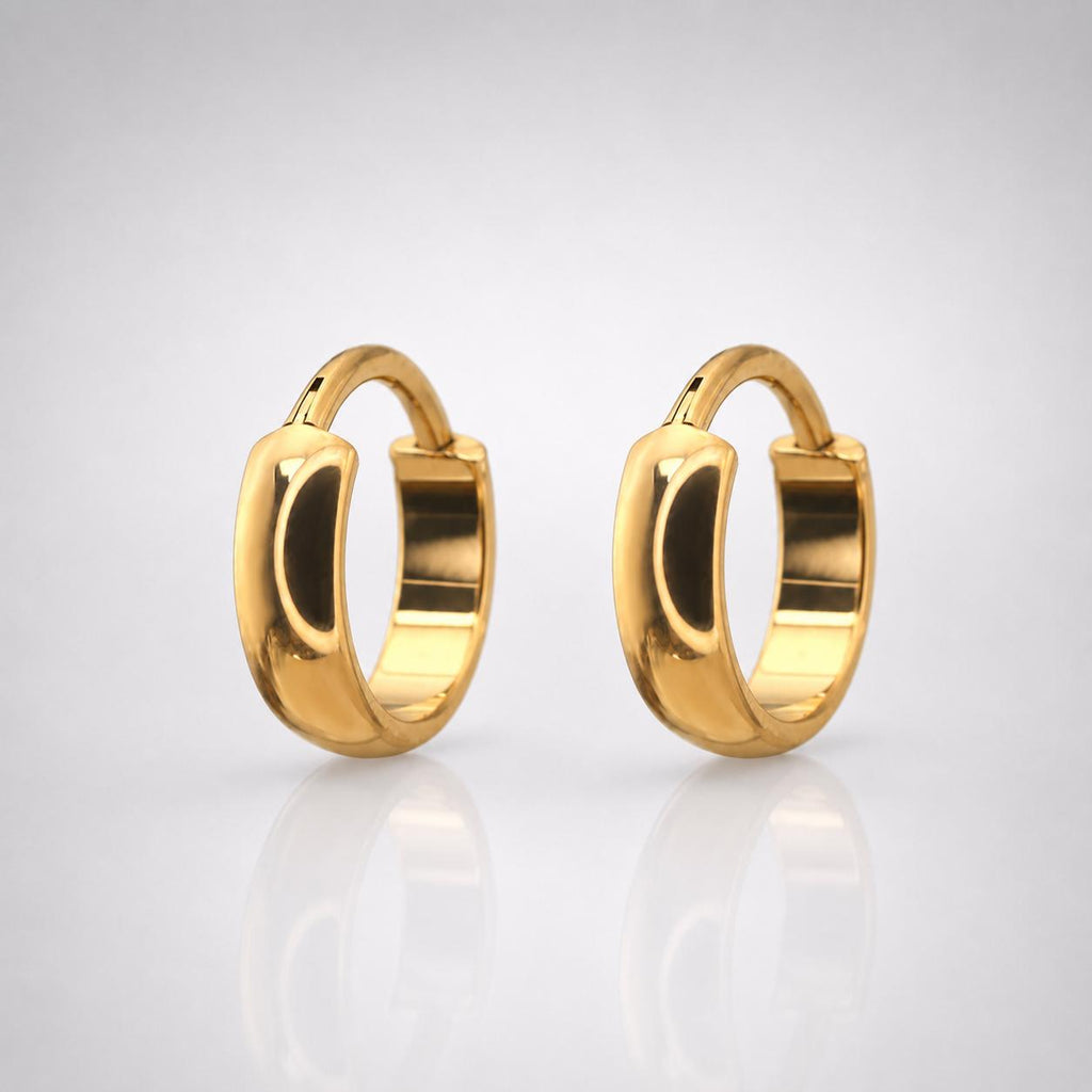 Titanium Chunky Gold Septum Clicker detail 5