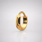 Titanium Chunky Gold Septum Clicker detail 7