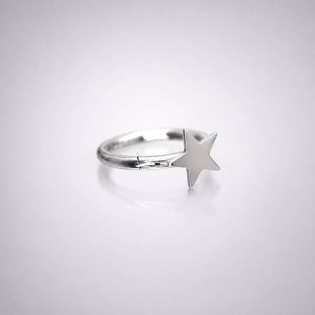 Titanium Celestial Motif Septum Clicker detail 5