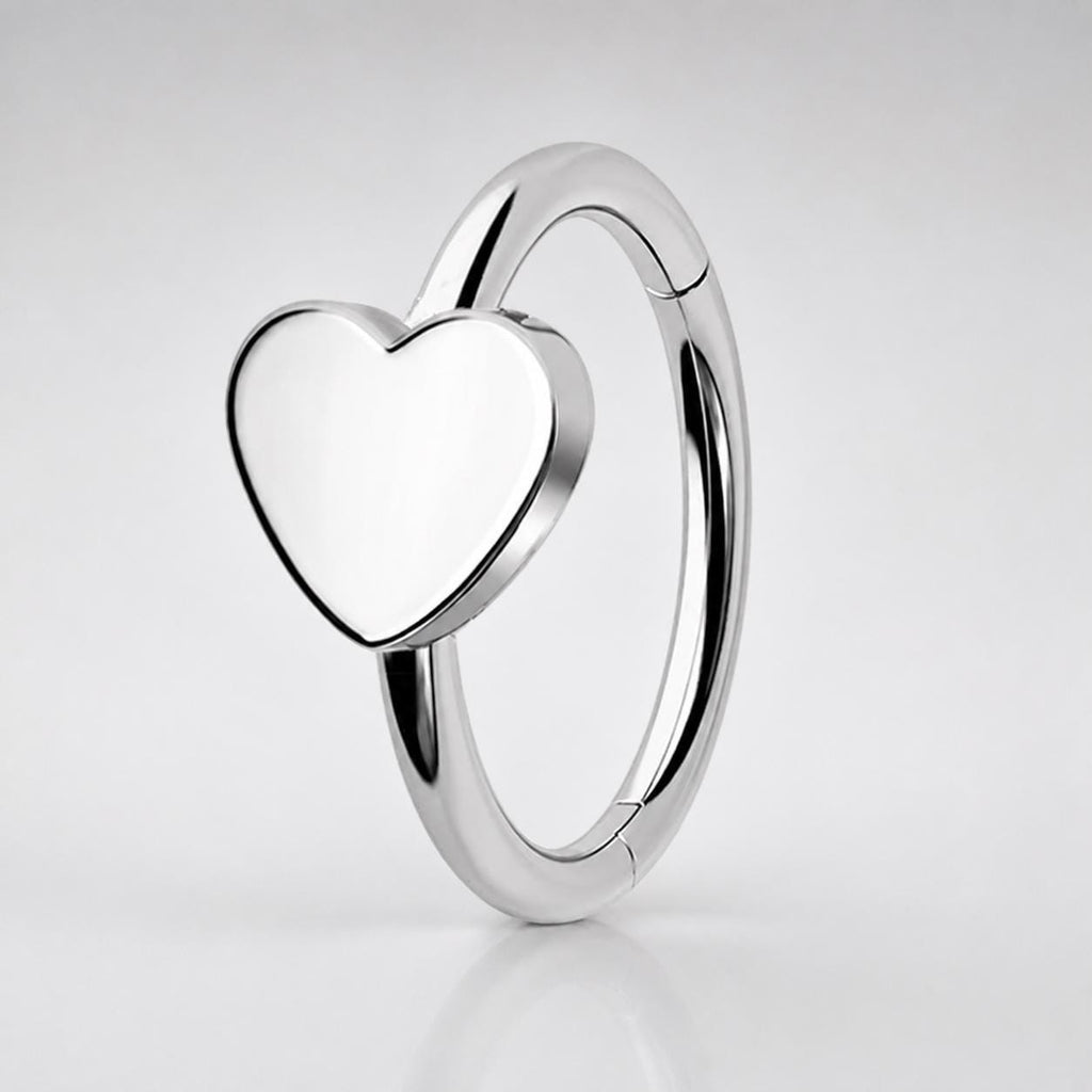 Titanium Celestial Motif Septum Clicker detail 7
